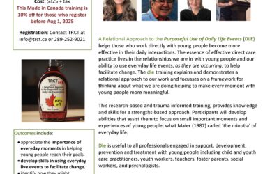 A Relational Approach to The Purposeful Use of Daily Life Events